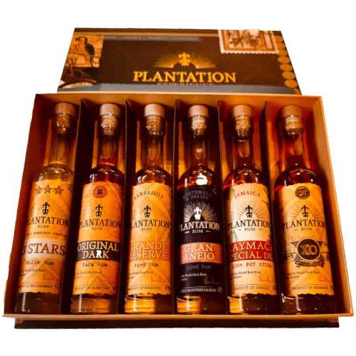 Plantation planteray rum giftset 6x10cl