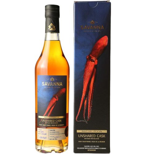 Savanna rum gebotteld voor Premium Spirits België