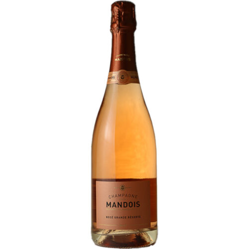 Prijs-kwaliteit goede rosé grande reserve champagne van Mandois te koop in Turnhout