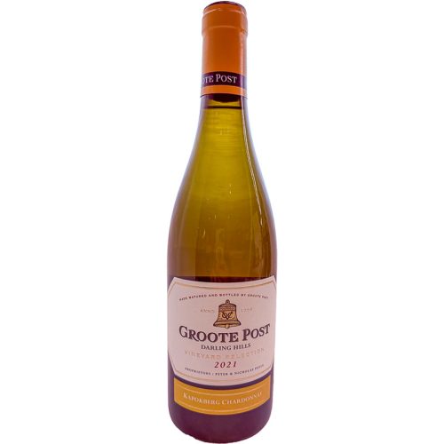 Groote post kapokberg reserve chardonnay zuid-afrikaanse witte wijn 13,5% 75cl