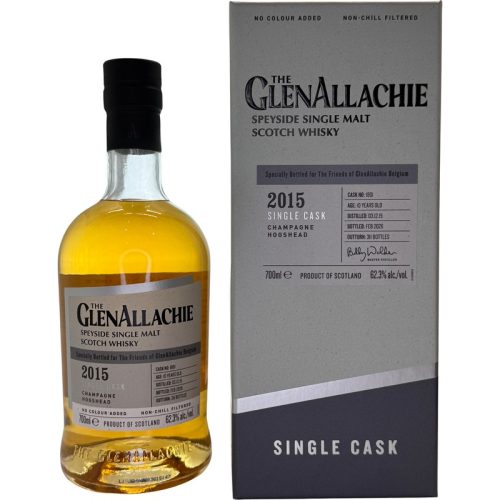 The glenallachie 10y 2015 single cask #1801 champagne whisky 62,3% 70cl