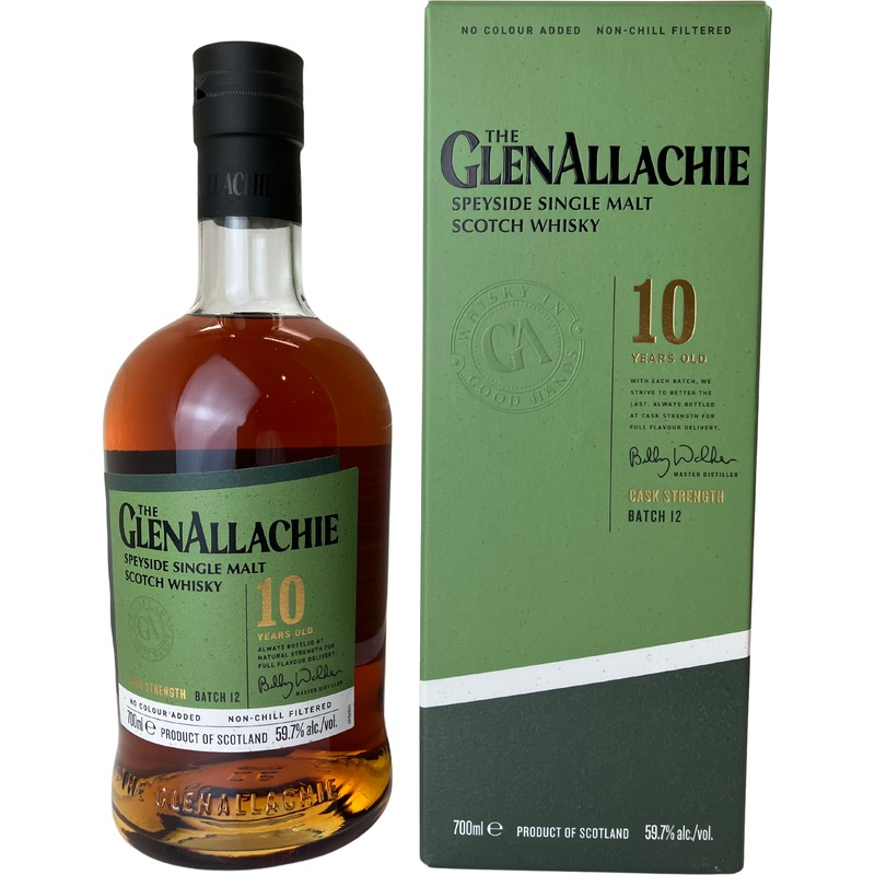Glenallachie 10y cask strength batch 12 59,7% 70cl