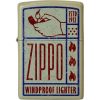 Zippo retro design cream gasaansteker