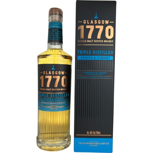 Glasgow 1770 triple distilled single malt 46% 70cl