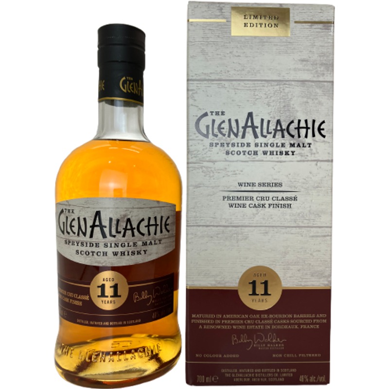 Glenallachie 11y premier cru classé wine cask finish 48% 70cl