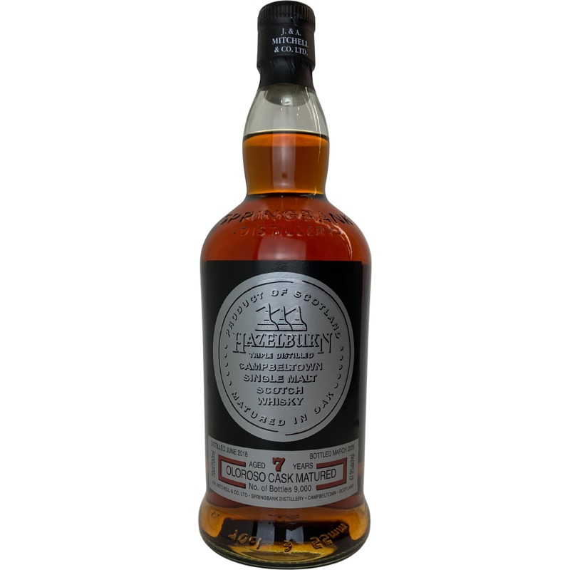 Hazelburn 2018 7y oloroso cask 47,9% 70cl