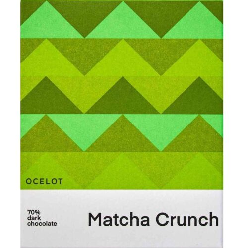 Ocelot matcha crunch 70% bio