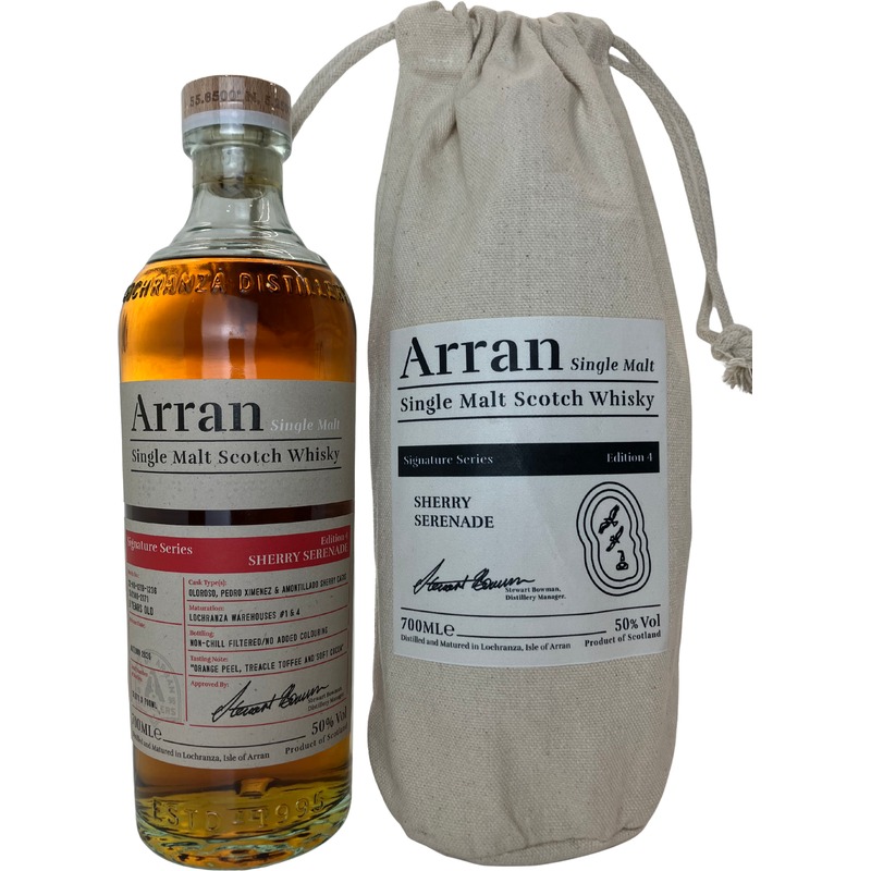 Arran signature #4 sherry serenade 50% 70cl