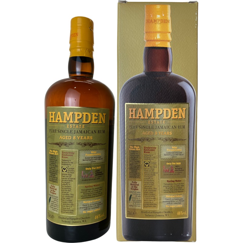 Hampden 8y 46% 70cl