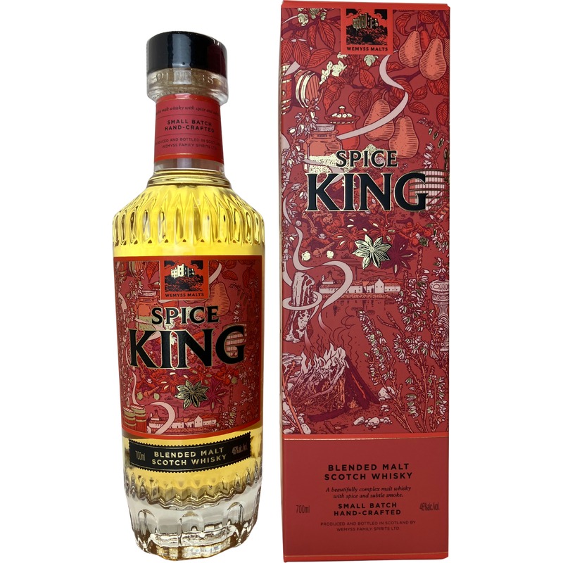 Wemyss malts spice king blended malt 46% 70cl